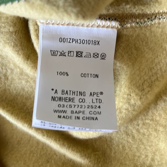 BAPE BIG ABC Camo Shark | Full Zip Double Hoodie | NWOT - Picture 5 of 6